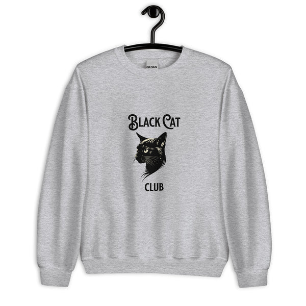 Black Cat CLub Unisex Sweatshirt